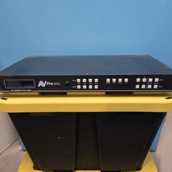AVPro Edge AC-MXMV122-UHD Multi-format Seamless 4x2 Matrix w/ 4K Quad Split m412(Does need A/C Adapter)