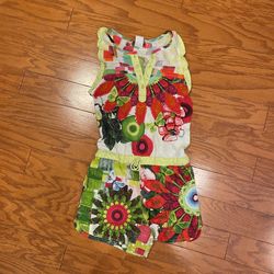 Desigual Girls Romper Sz 7/8