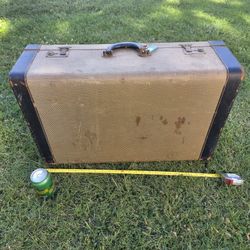 Large Vintage Suitcase Hard Shell Home Decor Decoration