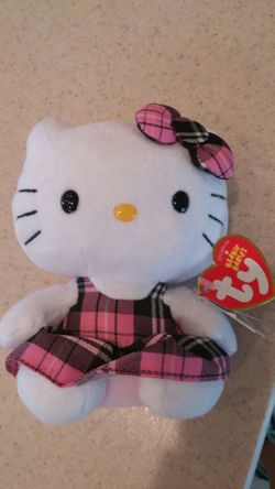 Hello Kitty beanie baby with tags