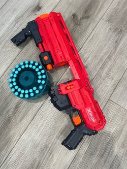 X-Shot Foam Dart Blaster w/ Drum Magazine & Darts