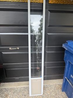 Sliding Door Insert Dog door
