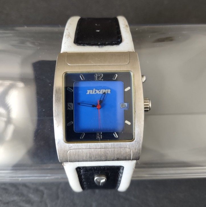 Nixon "The Limo SS" (Blue) 30M 3-Hand Japanese Movement Watch w/ Backlight