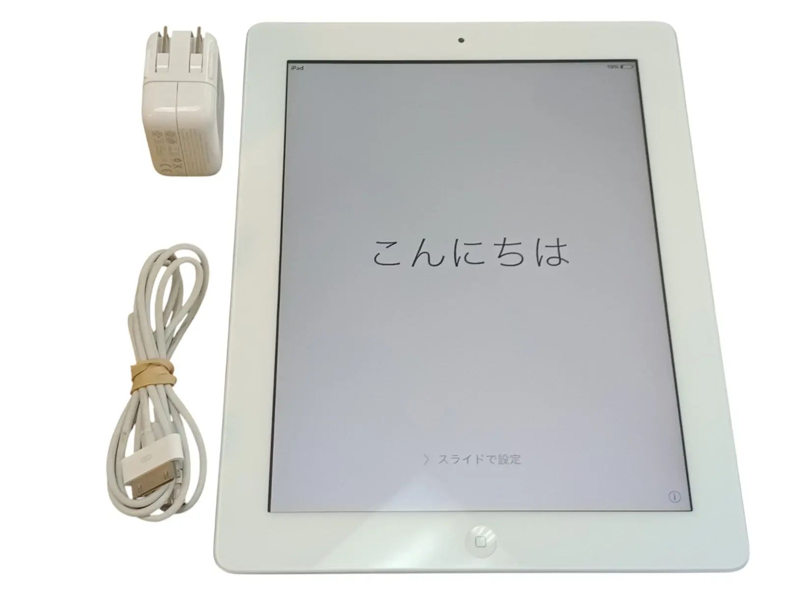 A1395 iPad 2 Wi-Fi 16GB White iOS Tablet | Reset Tested Working; Engraved
