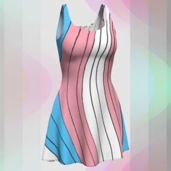 Trans Stripes Sundress