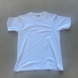 White BAPE x Takashi Murakami Ape Head T-shirt