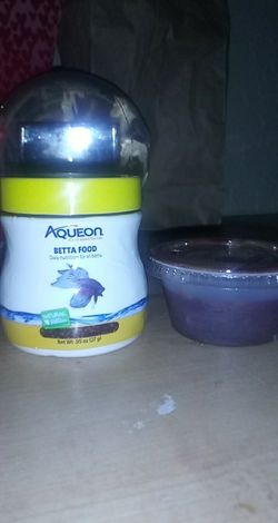 Betta fish food