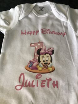 Personalized infants/ toddlers/ kids shirts