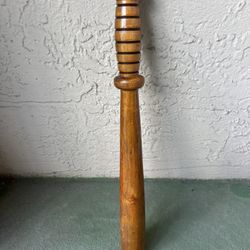 Vintage Billy Club Or Baton Solid Wood