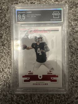 Derek Carr Panini Limited /20 – Short Print