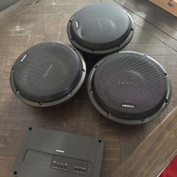 HERTZ - 10 Inch Subs And Amp