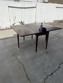Vintage Wood Folding Table