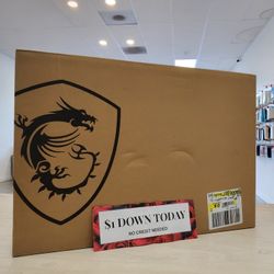 AEGIS GF63 Thin 15.6" FHD GAMING LAPTOP - $1 Down Today - NO CREDIT Needed