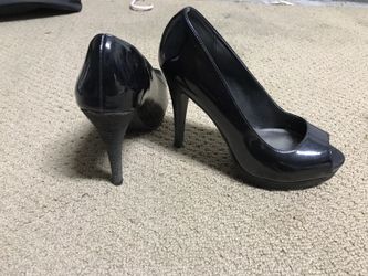 Black Women's heels size 6