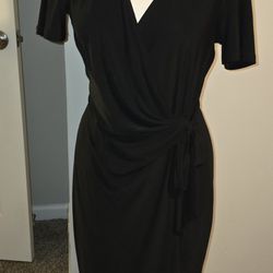 Size 8 Anne Klein Little Black Dress