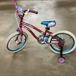 Kids Bicycle with Training Wheels (18”)