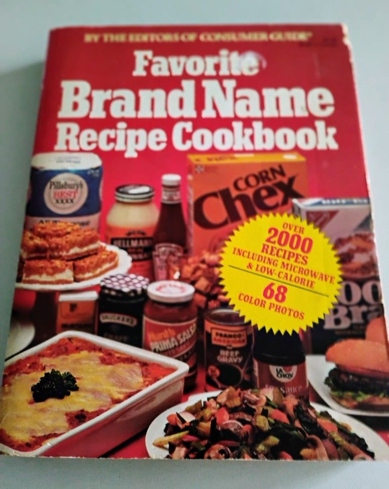 Cookbooks $4 Each