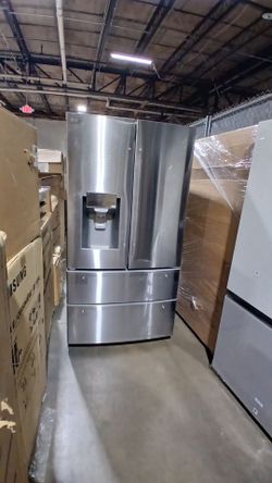 Lg 4 door stainless steel refrigerator