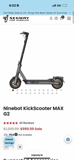 Ninebot KickScooter MAX G2