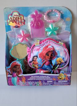 Disney Junior Ariel Little Mermaid accessory set 6 pcs