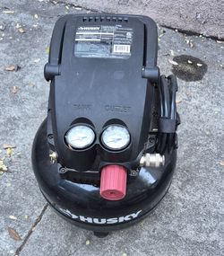 3-gallon compressor—I bought it but never used it.
