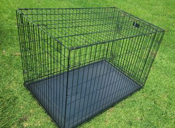 42 " metal pet crate for large pets up to 90 lb.