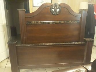 Bed Frame & Night Stand **Ashleys**