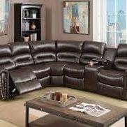 New Brown Recliner Sectional Couch Only $50 Down Payment 