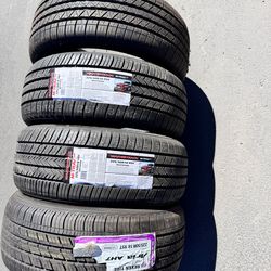 225 50 18 New All Season Tires