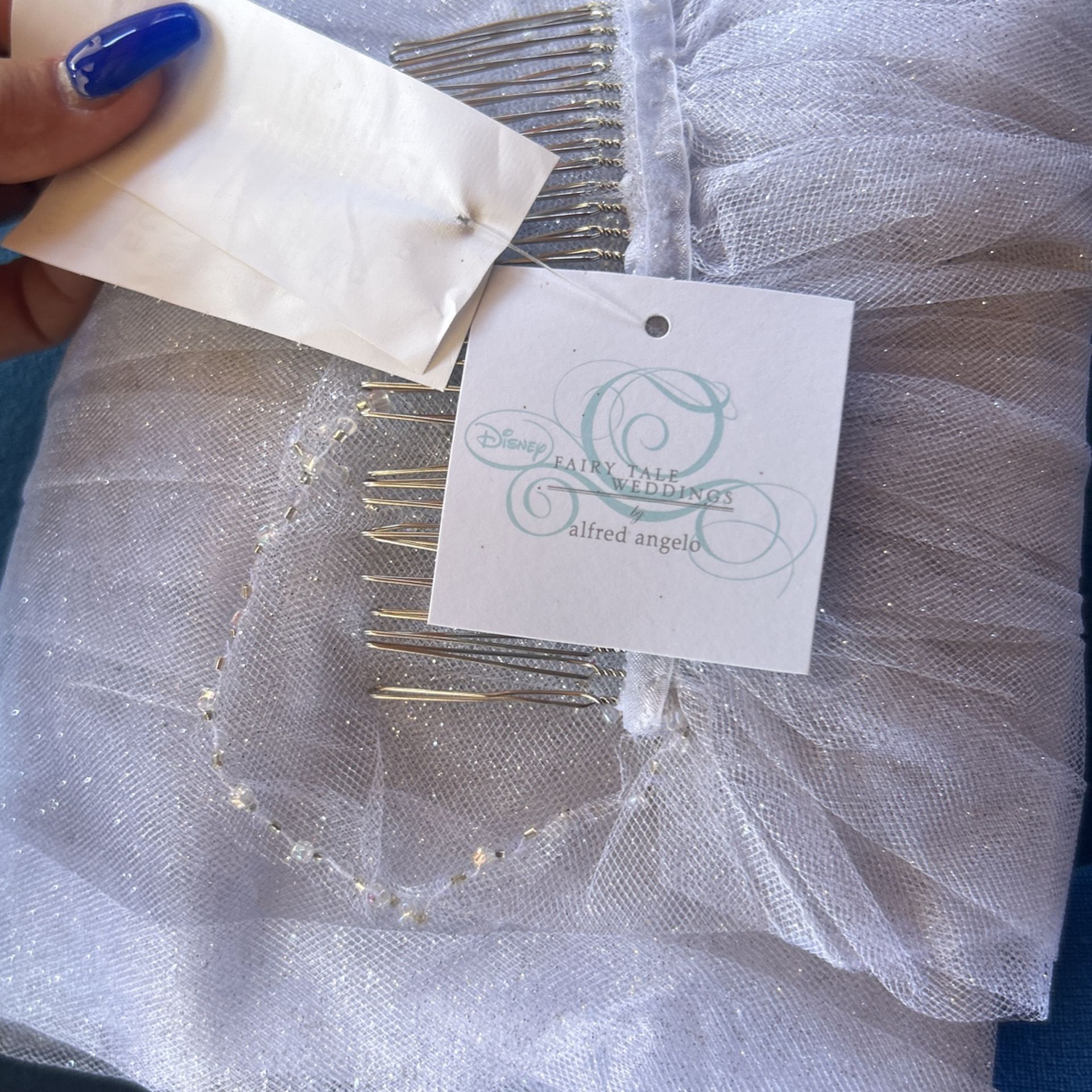Disney White Wedding Veil