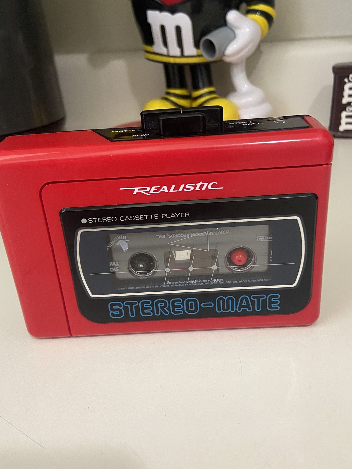 Vintage REALISTIC Stereo Mate Cassette Player score-28 model NO 14-1067