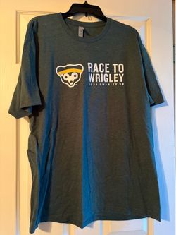 2xl race to wrigley t shirt for Chicago cubs charities!