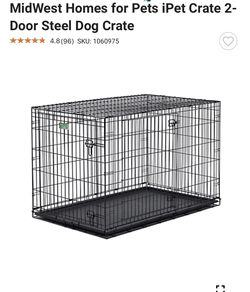 Big Dog Cage 2 Doors 