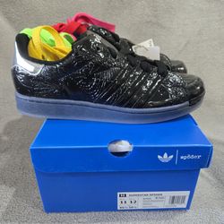 Sp5der x Adidas Superstar Black Size 11