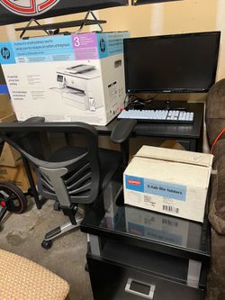 Desk setup