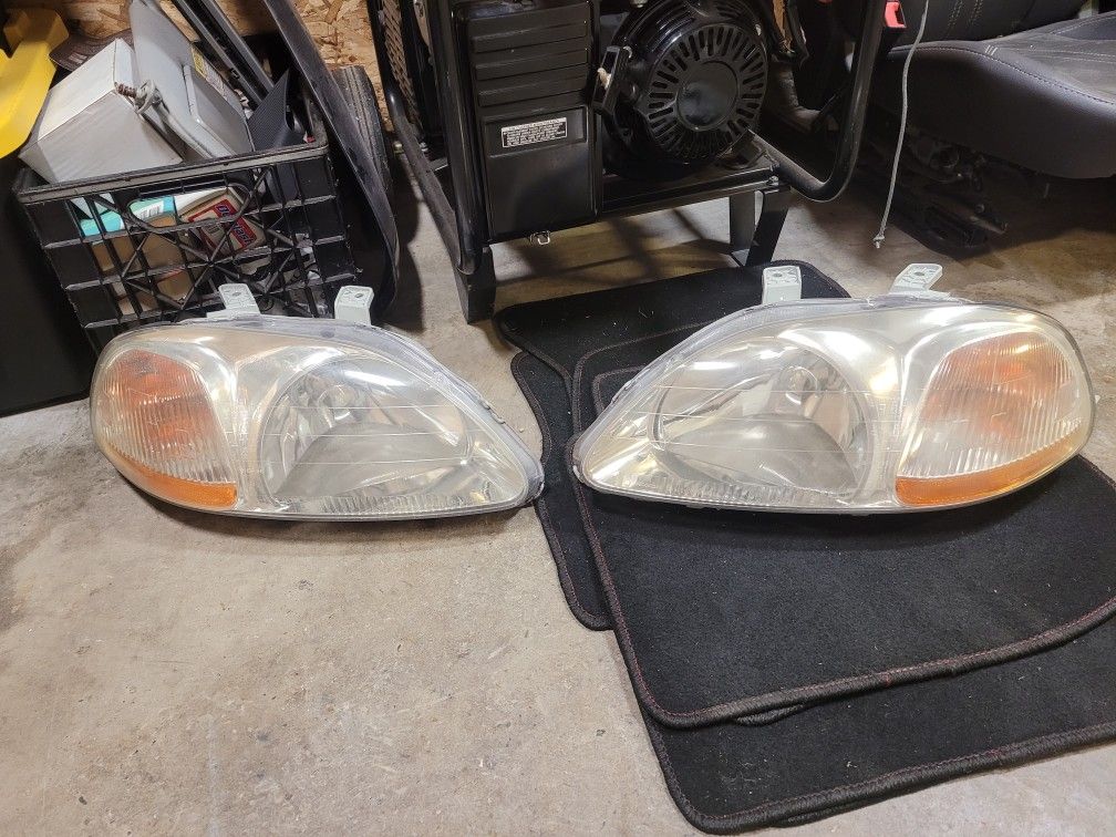 98 Honda Civic Headlight Housings