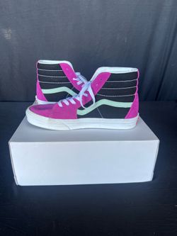 NEW Vans Sk8-Hi Vintage Sport (Fuchsia/Aqua) - Men’s 6 / Women’s 7.5