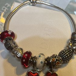 Bracelet And Charms From Pandora 