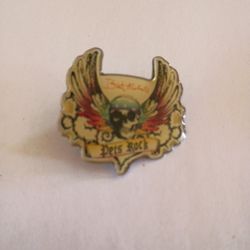 Bret Michaels Pets Rock Pin 