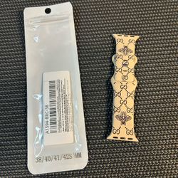 Engraved Band For Apple Watch Band Series 38mm 40mm 41mm 42mm