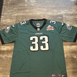 Cooper Dejean (all Sizes) green, Philadelphia Eagles Super Bowl edition football jersey