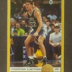 1992-93 1993 Classic Games Christian Laettner Duke University #106 Rookie Minnesota Timberwolves Basketball Card Vintage Collectible Sports Trading