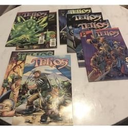 TELLOS Bundle Of 8 💥Image Comics 1999, 2000 Vf+  Great Low Price Bundle 🔥💥