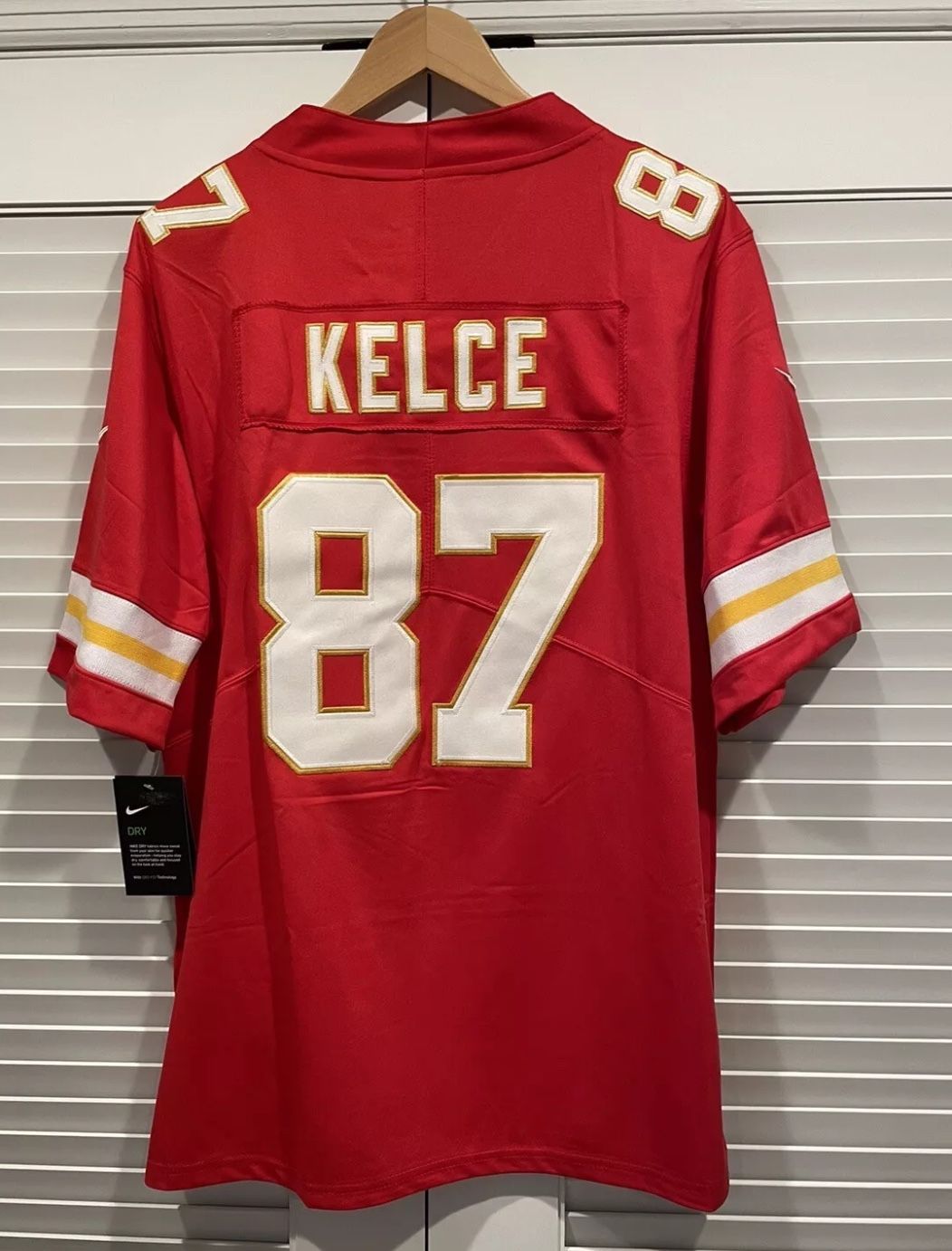 Kansas City Travis Kelce #87 Nike Football Jersey Men's M/L/XL