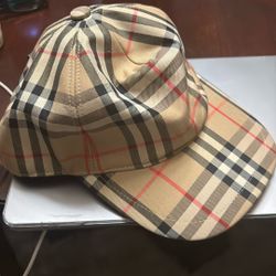 Burberry beige Vintage Archive check  Hat