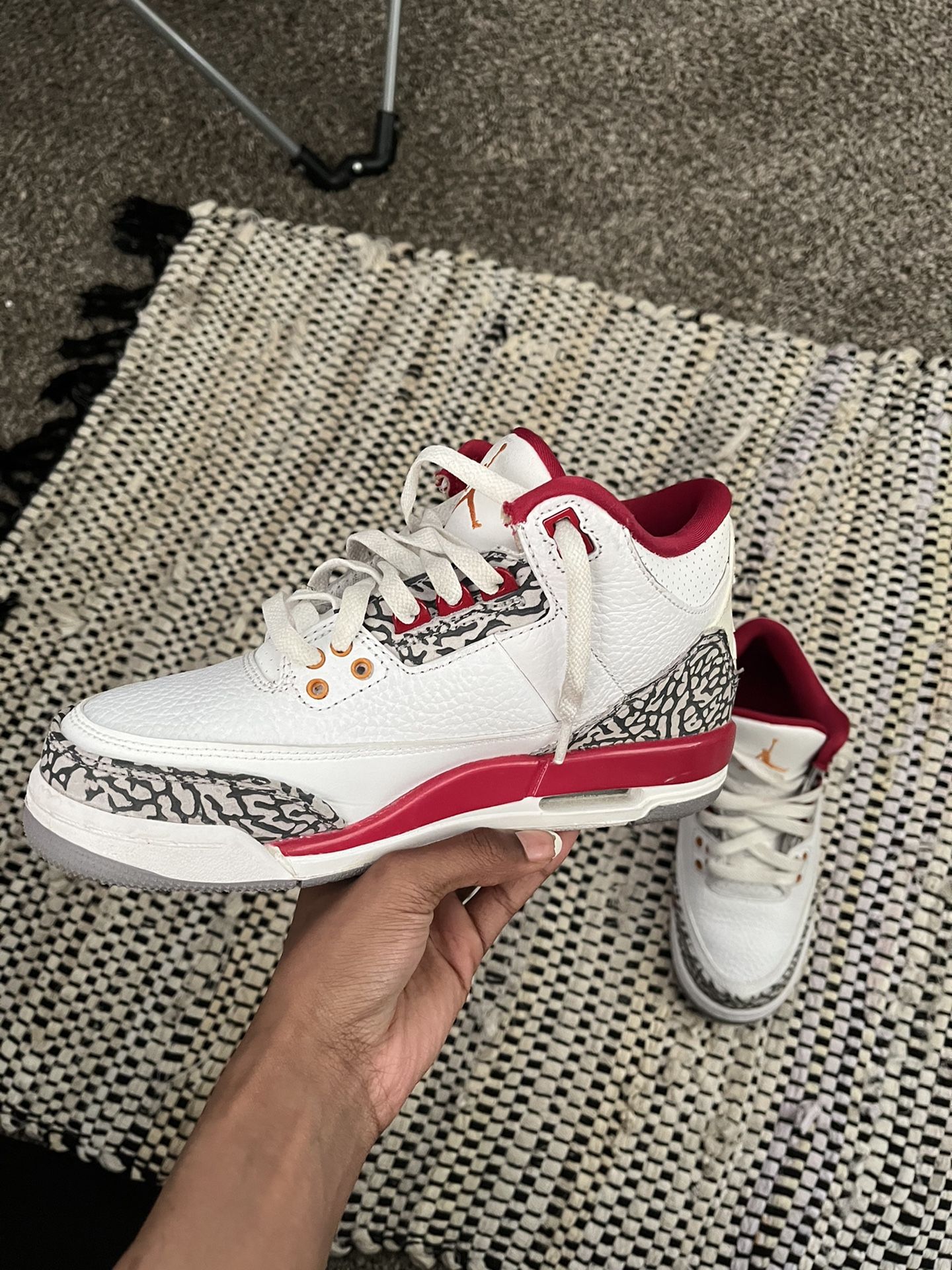 Kids Jordans 3, Size 5Y