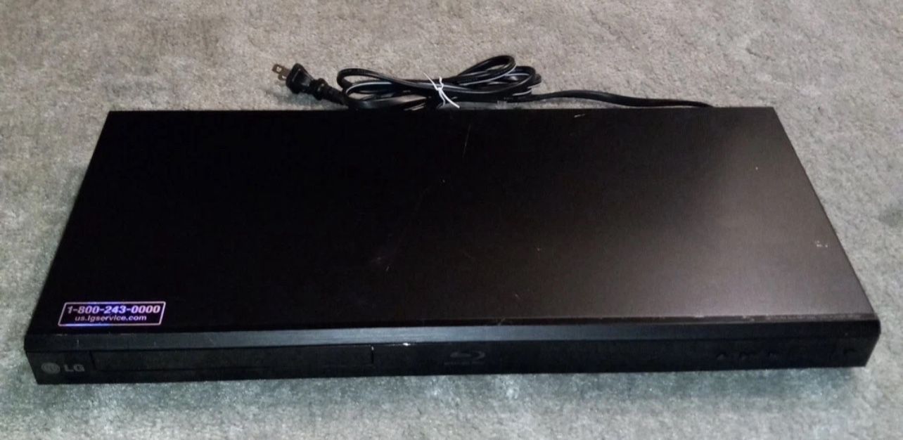 LG BP320 BLU-RAY Disc DVD Player Built-In-WiFi HDMI Black