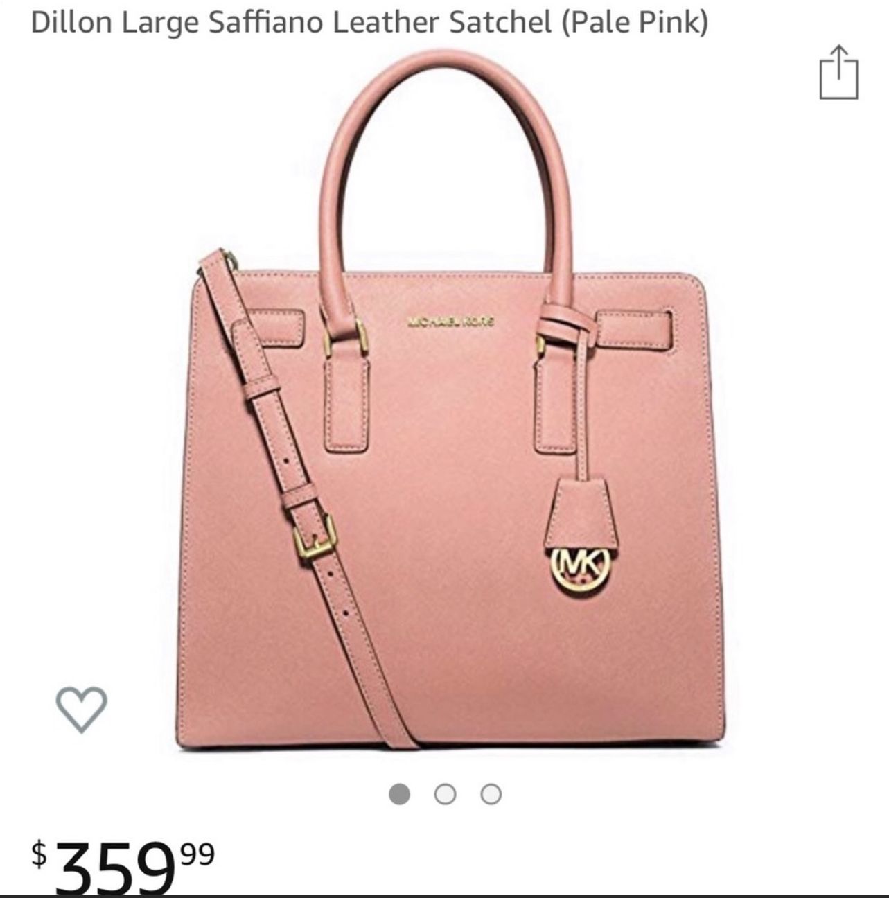 Authentic Michael Kors Large Saffiano Tote Bag