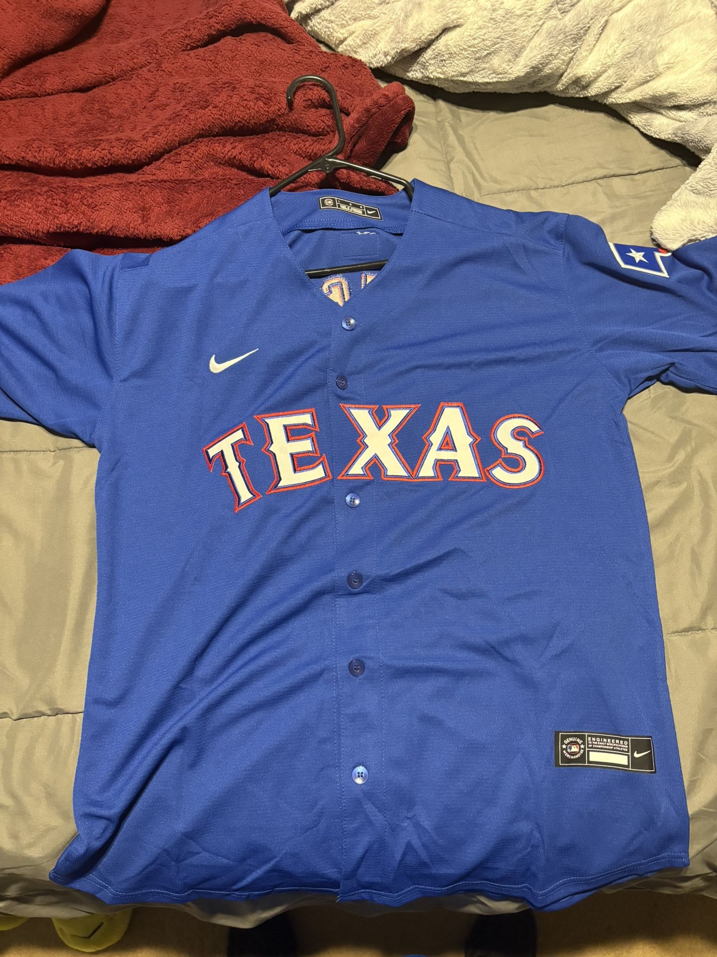 *NEW* Stitched Texas Rangers Jersey