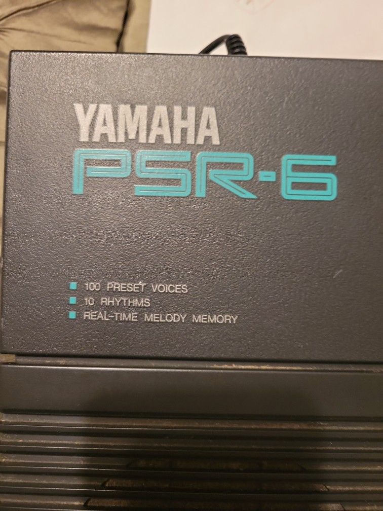 Yamaha Portatone Psr- 6 Key Port